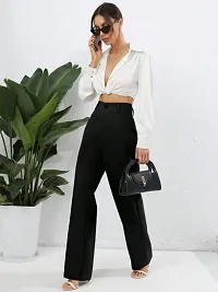 Women High Rise Trousers-thumb3