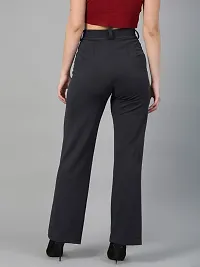 Women Regular Fit Solid Trouser-thumb2