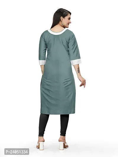 Fancy Rayon Kurtis For Women-thumb2