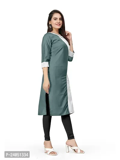 Fancy Rayon Kurtis For Women-thumb3