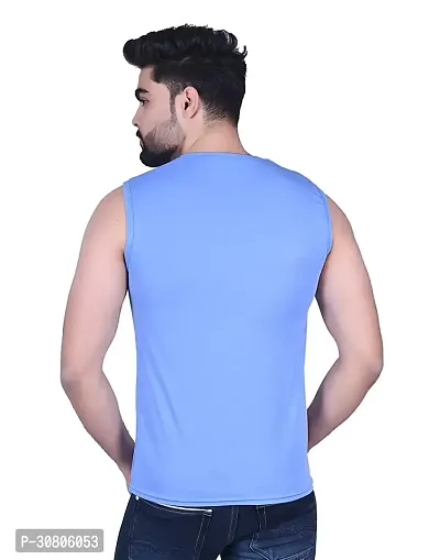 Stylish Nylon Solid Vest For Men-thumb5