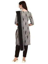 Elegant Cotton Dress Material With Dupatta For Women-thumb1