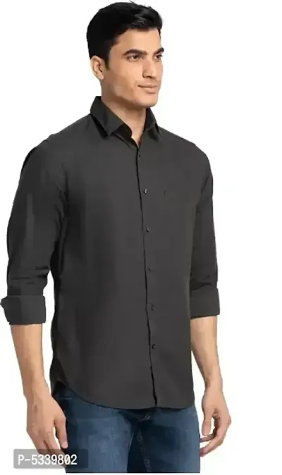 Solid Casual Shirts For Men