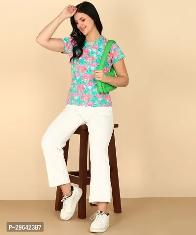 stylish Cotton Printed Top For Women-thumb2