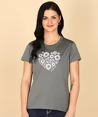 Stylish Cotton Printed Tshirt for Women-thumb3