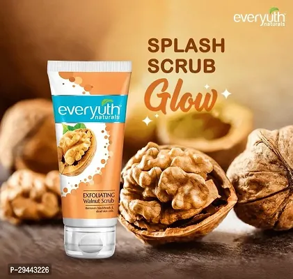 Everyuth Naturals Exfoliating Walnut Scrub, 50g