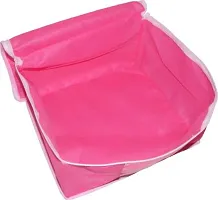 Saree cover Pack of 12,Non Woven Garments Cover (Pink)-thumb1