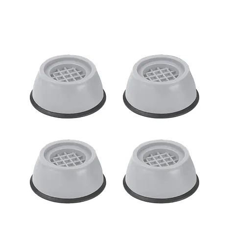 White Washing Machine Stand Washer Dryer Anti Vibration Pads Refrigerator Stand Washing Machine Stand Fridge Stand Furniture Base Stand Pack Of 4