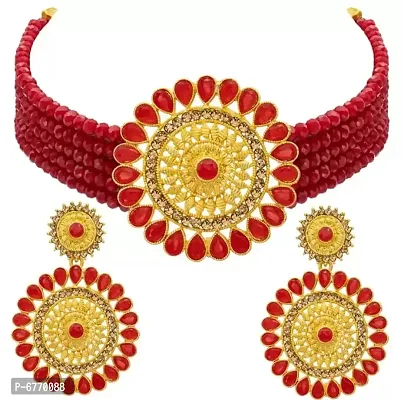 Fancy Trendy Alloy Jewellery Kundan Set For Women-thumb0
