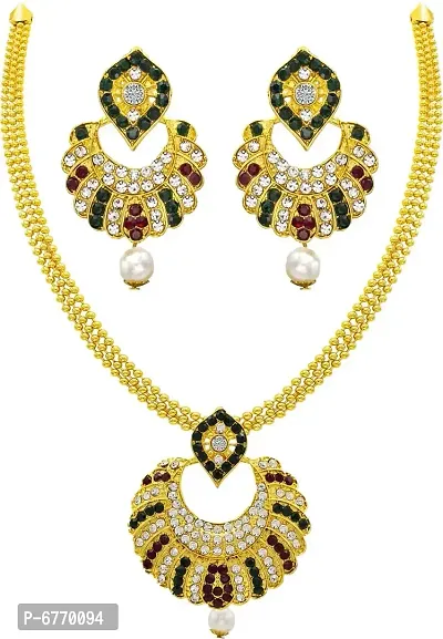 Fancy Trendy Alloy Jewellery Kundan Set For Women