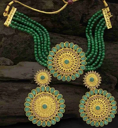 Fancy Trendy Alloy Jewellery Kundan Set For Women