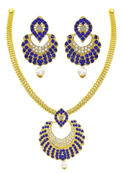 Fancy Trendy Alloy Jewellery Kundan Set For Women