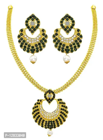 R A ENTERPRISES Delightful Gold Plated Wedding Jewellery Kundan Choker Necklace Set For Women