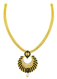 R A ENTERPRISES Delightful Gold Plated Wedding Jewellery Kundan Choker Necklace Set For Women-thumb1