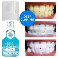 ENJAVE Natural Teeth Whitening Foam To Removes Bad Breath Fights Germs Teeth Whitening Liquid (50 ml)-thumb1