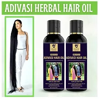 Enjave Adivasi Hair Growth and Bhringraj Hair Oil For Hair Fall Control  Hair Growth|is adivasi oil good for hair|adivasi hair oil| Herbal adivasi oil|Castor oil|Coconut oil|Amla oil|Almond oil|Flax-thumb2