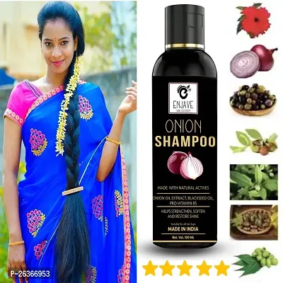 Enjave Onion Hair Shampoo and Onion Hair Oil For Hair Fall Control  Hair Growth Onion oil,onion oil and shampoo combo,onion hair shampoo|onion shampoo and oil|adivasi hair oil|adivasi oil and shampo2