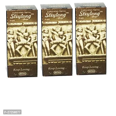 STAYLONG SPRAY ( PACK OF 3 * 20GM ) Deodorant Spray - For Men  (60 g, Pack of 3)-thumb0