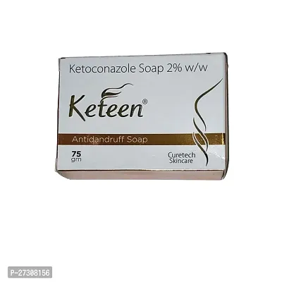 Keteen Medicated Anti Dandruff  Anti Fungal Soap 75gm (Pack Of 1)-thumb0