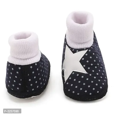 Cute Starpach Blue Baby Infant Soft Booties-thumb2
