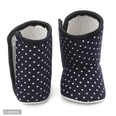 Cute  Black Baby Infant Soft Booties-thumb2