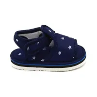 Boy's Blue Fabric Solid Casual Shoes-thumb1