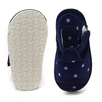 Boy's Blue Fabric Solid Casual Shoes-thumb3