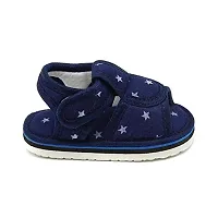 Boy's Blue Fabric Solid Casual Shoes-thumb1