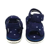 Boy's Blue Fabric Solid Casual Shoes-thumb2