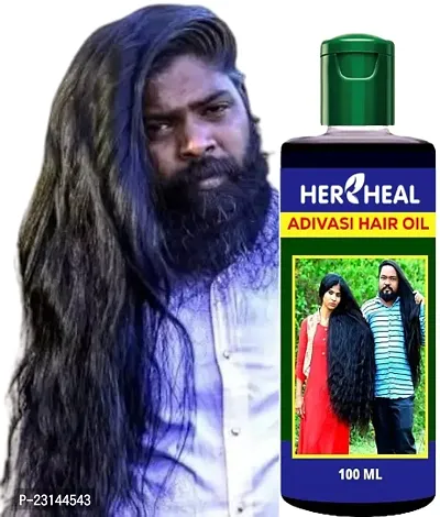 Adivasi hair oil original, Adivasi herbal hair oil for hair growth, Hair Fall Control, For women and men,100 ml Pack Of 1-thumb0