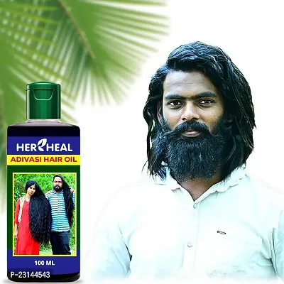 Adivasi hair oil original, Adivasi herbal hair oil for hair growth, Hair Fall Control, For women and men,100 ml Pack Of 1-thumb2