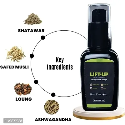 Lift-Up (Massage Oil) | Shilajit Gold Massage OIl for Men - 50ml-thumb0