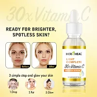 Skin Naturals, Face Serum, Brightening and Anti-Dark Spots, Bright Complete Vitamin C Booster, 30 ml-thumb1