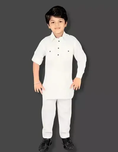 Stylish Blend Kurta Sets For Baby Boys