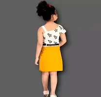 Stylish Cotton Blend Frocks For Girls-thumb1