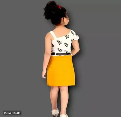 Stylish Cotton Blend Frocks For Girls-thumb2