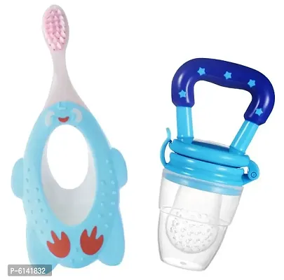 TrifleArte toothbrush and fruit nibbler pacifier for kids