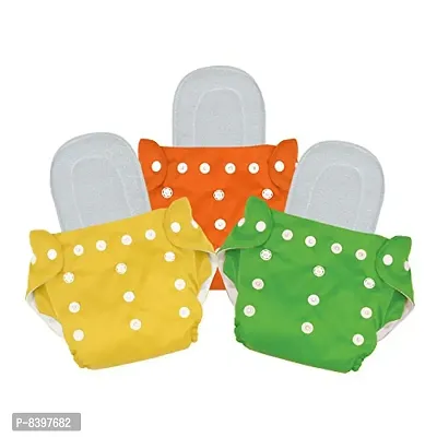 REUSABLE DIAPER AND INSERTS PACK OF 3-thumb0