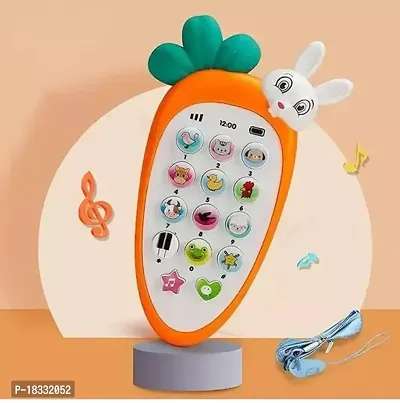 Premium Quality Musical Mobile Phone With Light And Sound Rabbit Phone Toy-thumb0