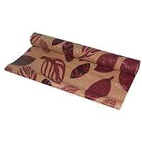 RMDecor 05 Meter Length Shelf Liners for Kitchen Shelves, Shelf Liners for cupboards, Shelves Covers Sheets mat roll for Wardrobe, Drawer mats Liners for Kitchen( Leaf Print )-thumb3