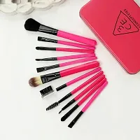 Makeup Brush Set Of 12 With Easy To Carry Pouch Box-thumb2