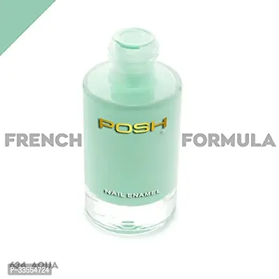 Posh High Gloss Nail Polish Quick Dry 9ml Aqua Green-thumb2