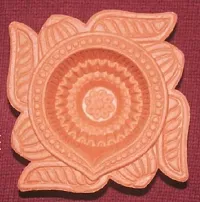 Rudraksh Diwali Diya Decoration Decorative Terracotta Clay Diyas/Candles for Lighting and Home D?cor-thumb2