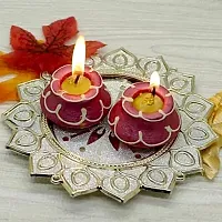 KIVYA Matki Diya for Diwali Decoration Decorative Terracotta Diyas | Wax Candles for Puja and Festival Decor-thumb1