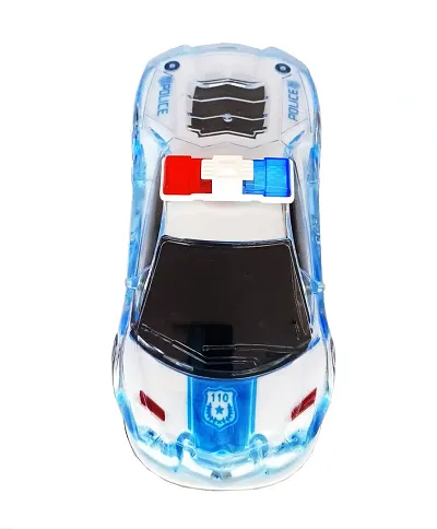 Light-Up Emergency Police Car Toy for Kids