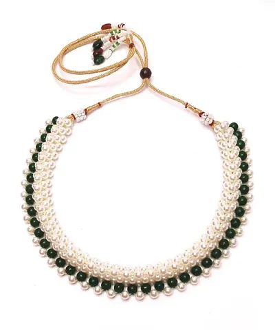 Bridal Party Wear Pearl Thushi Necklace