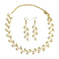 Trendy Alloy Pearl Jewellery Set For Women-thumb1