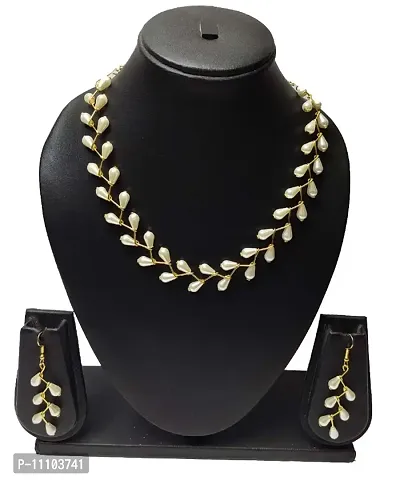 Trendy Alloy Pearl Jewelry Set For Women-thumb0