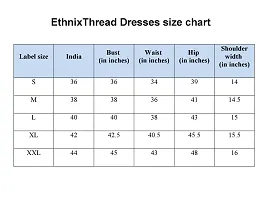 EthnixThread Women's Knee Length Dress-thumb4