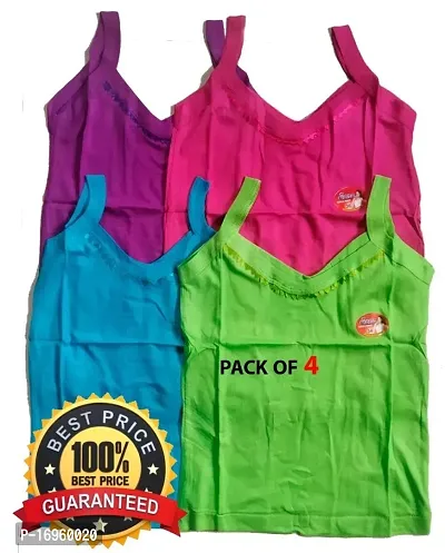 Pretty Girls Camisole/Vest/Slip Pack of 4-thumb0